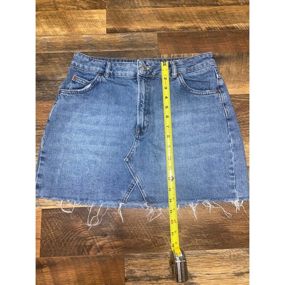 Denim‎ Skirt by Topshop Moto - Picture 4 of 4